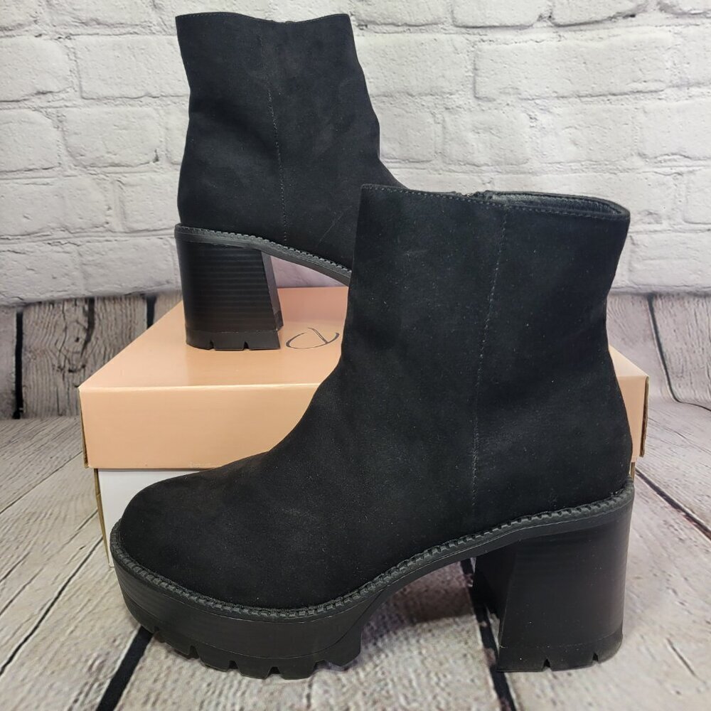 Wild Pair Margoee Platform Booties
